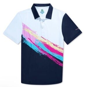 Chubbies‎ The Tennis Champ Performance Polo size Medium NWOT